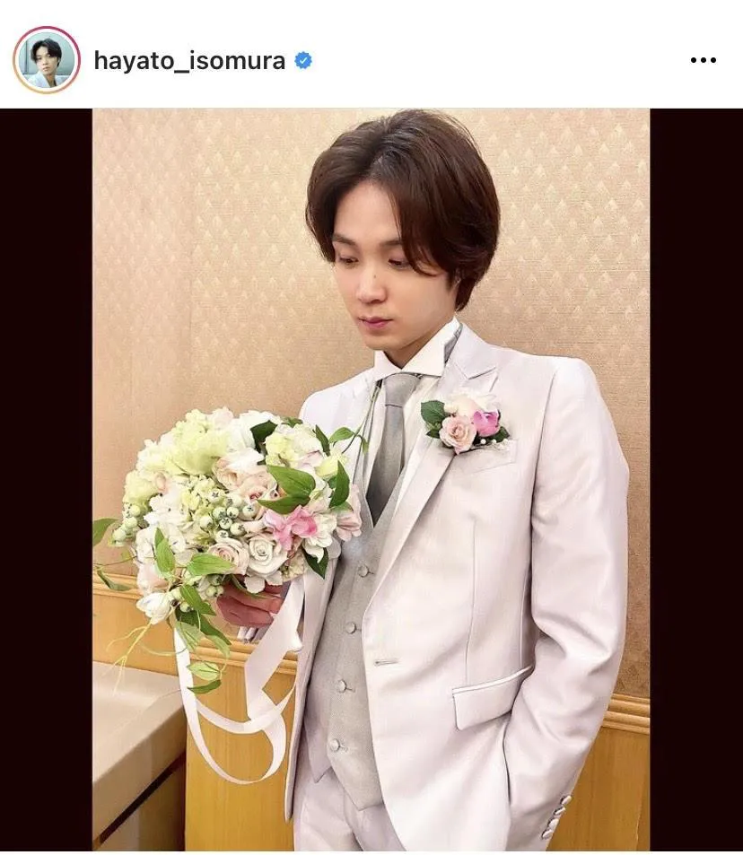 ※磯村勇斗公式Instagram(hayato_isomura)のスクリーンショット