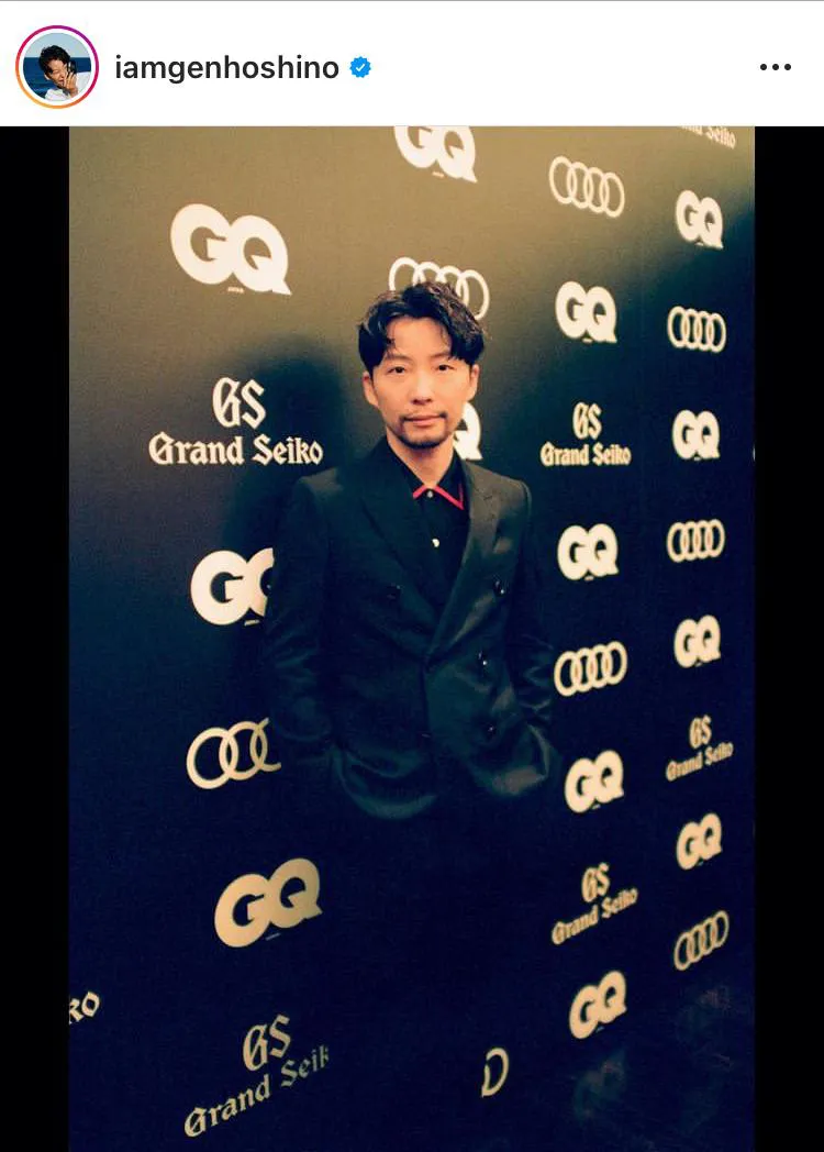 ※星野源公式Instagram(iamgenhoshino)より