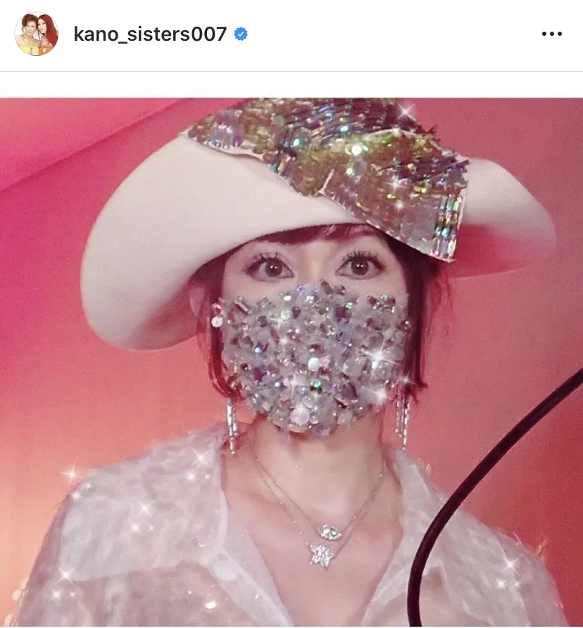 ※叶姉妹公式Instagram(kano_sisters007)より