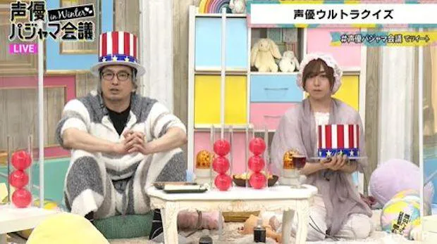 MCを務めるのは(左から)安元洋貴と蒼井翔太