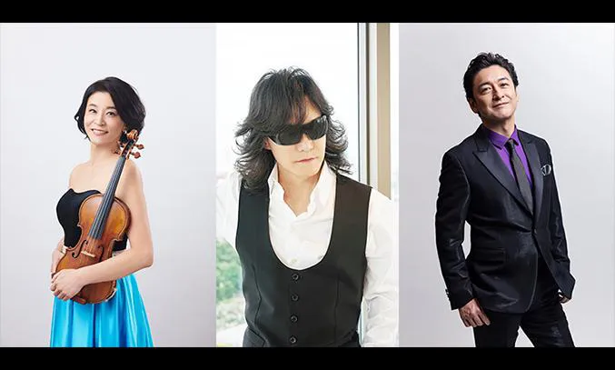 「ミュージックステーション ウルトラ SUPER LIVE 2020」に高嶋ちさ子、Toshl、石丸幹二(写真左から)が出演する