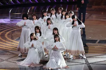 <紅白リハ> 櫻坂46、無観客の開催でも「見てくれている皆様に、勇気とか、力強さとかを伝えたい」