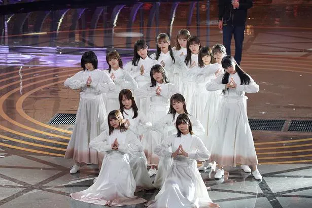 櫻坂46が紅白リハに登場