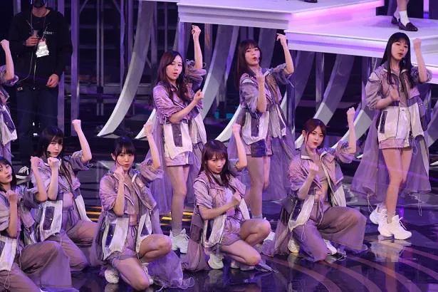 紅白リハに登場した乃木坂46