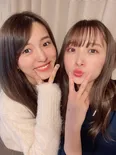 高嶋菜七＆渡邉幸愛のラブラブな2SHOT