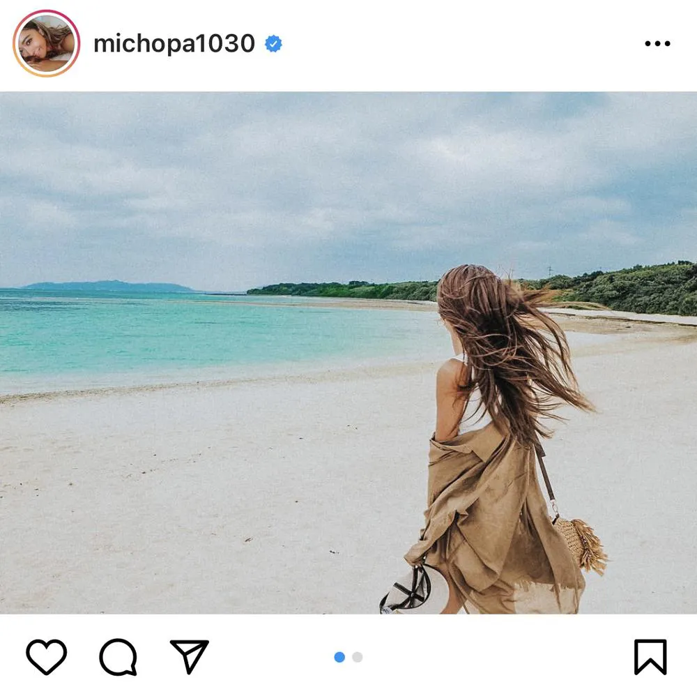 ※画像は池田美優(michopa1030)公式Instagramのスクリーンショット