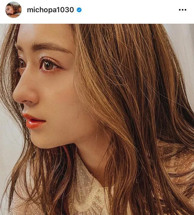 ※画像は池田美優(michopa1030)公式Instagramのスクリーンショット