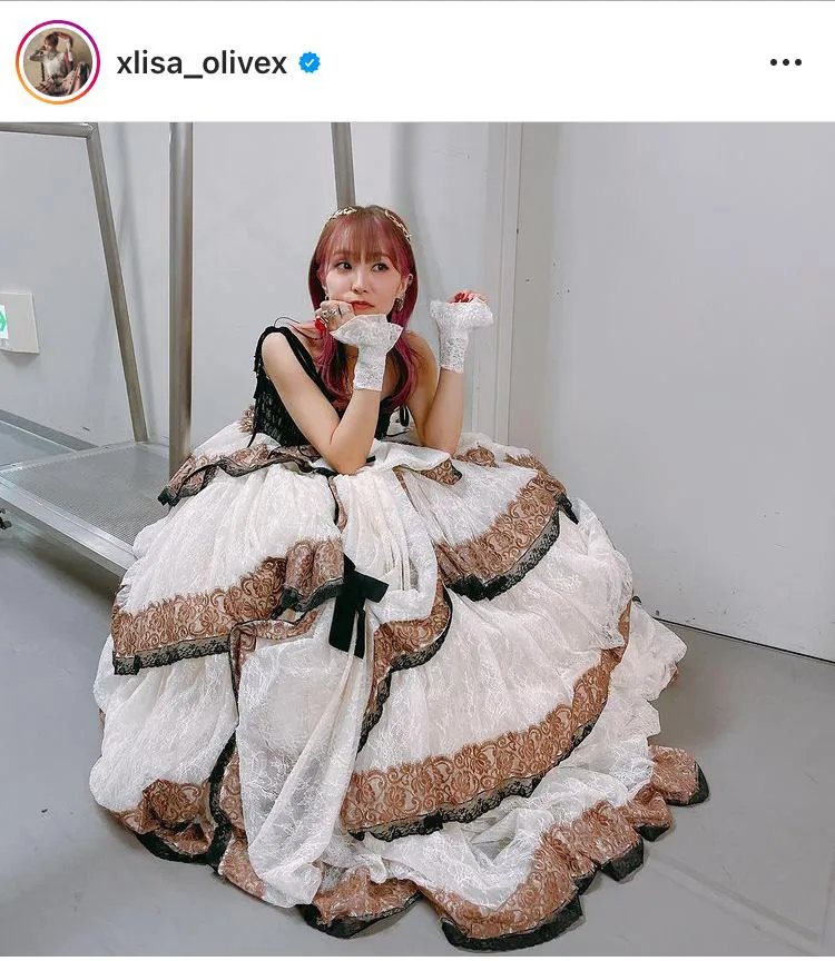 ※画像はLiSAオフィシャルInstagram(xlisa_olivex)より