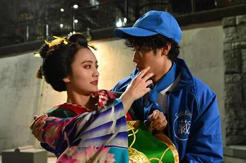 岡田結実“仙夏”&葉山奨之“蔵地”が見つめ合う「粋きゅん」2SHOTが公開!<江戸モアゼル>