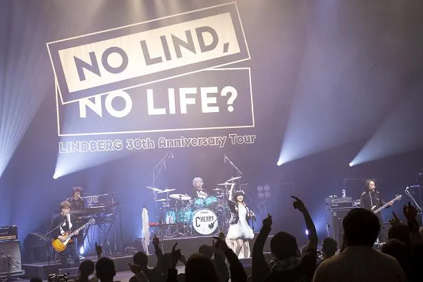 【写真を見る】30th Anniversary Tour「NO LIND,NO LIFE？」ツアーファイナル公演をLINE CUBE SHIBUYAにて行ったLINDBERG