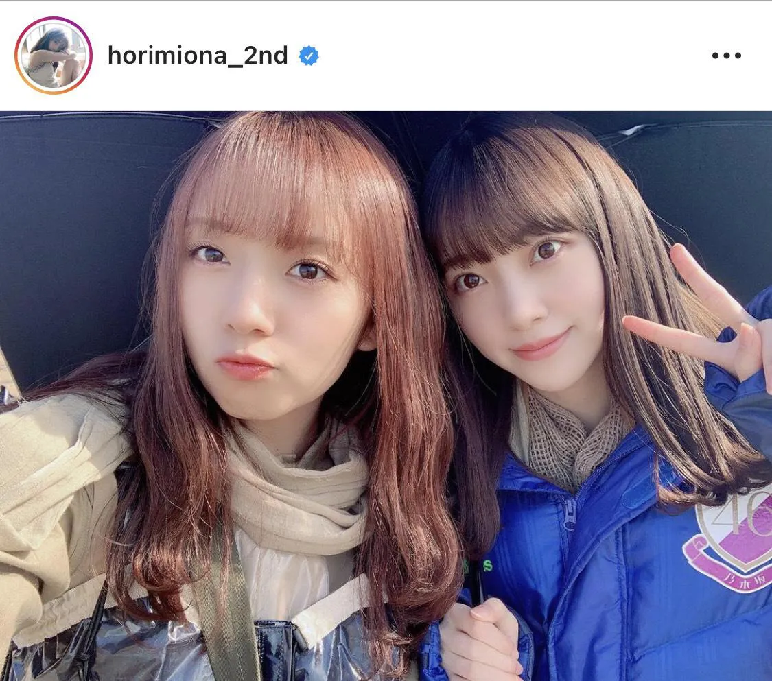 ※堀未央奈公式Instagram(horimiona_2nd)より