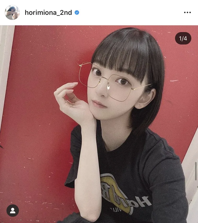 ※堀未央奈公式Instagram(horimiona_2nd)より