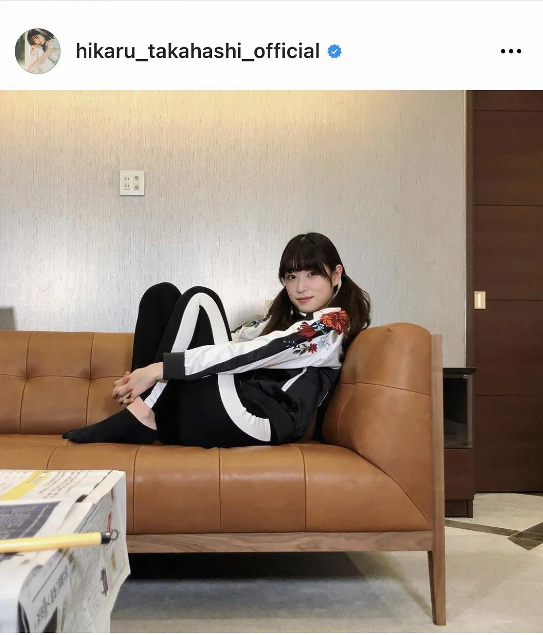 ※画像は高橋ひかる(hikaru_takahashi_official)公式Instagramのスクリーンショット