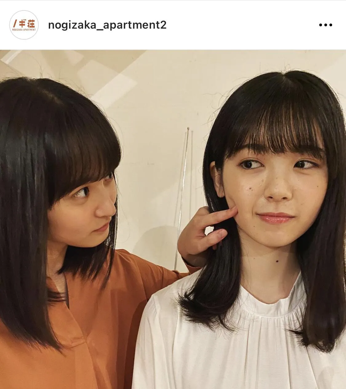 ※「乃木坂毎月劇場」公式Instagram(nogizaka_apartment2)のスクリーンショット