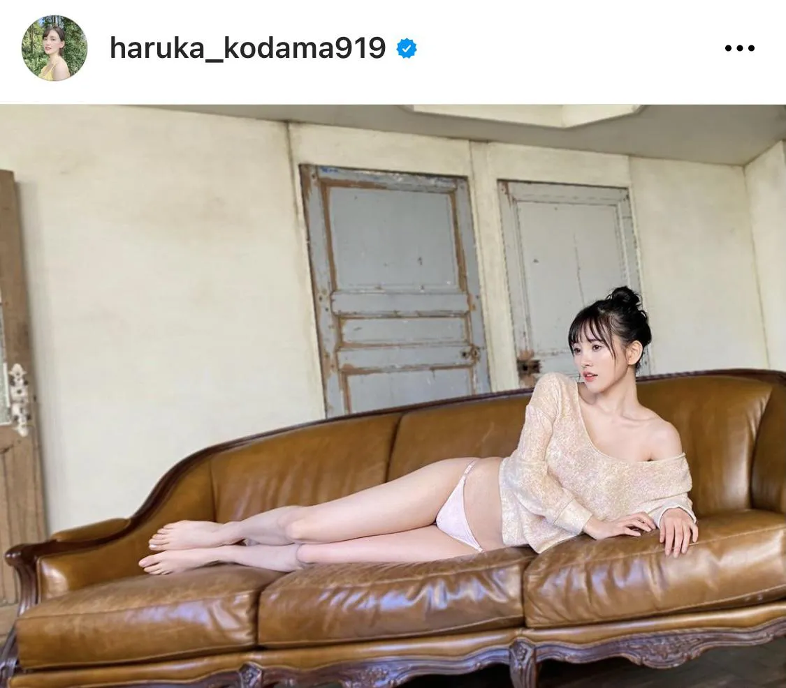 【写真を見る】脚長すぎ…！ 美ボディー全開の兒玉遥