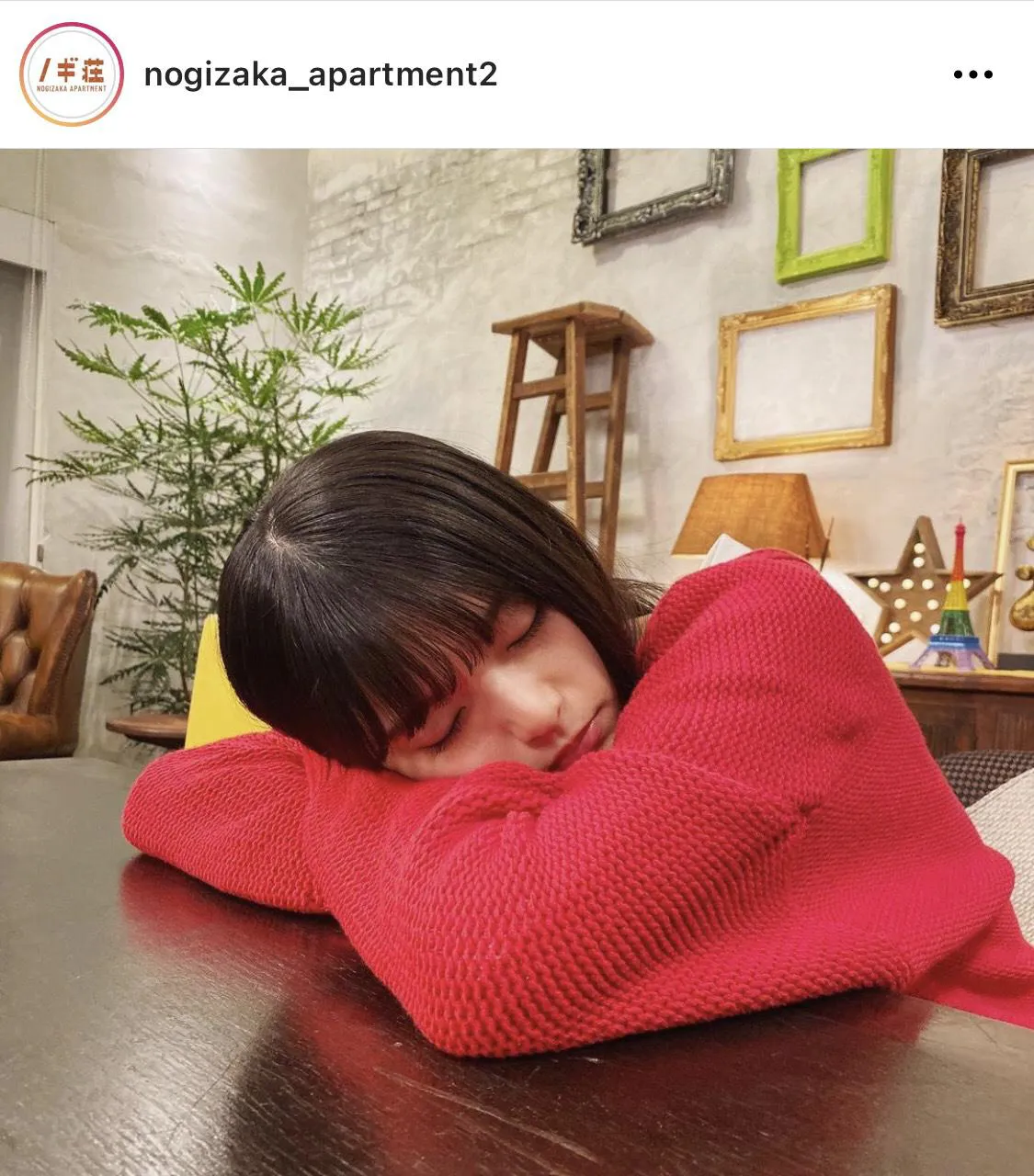 ※「乃木坂毎月劇場」公式Instagram(nogizaka_apartment2)のスクリーンショット