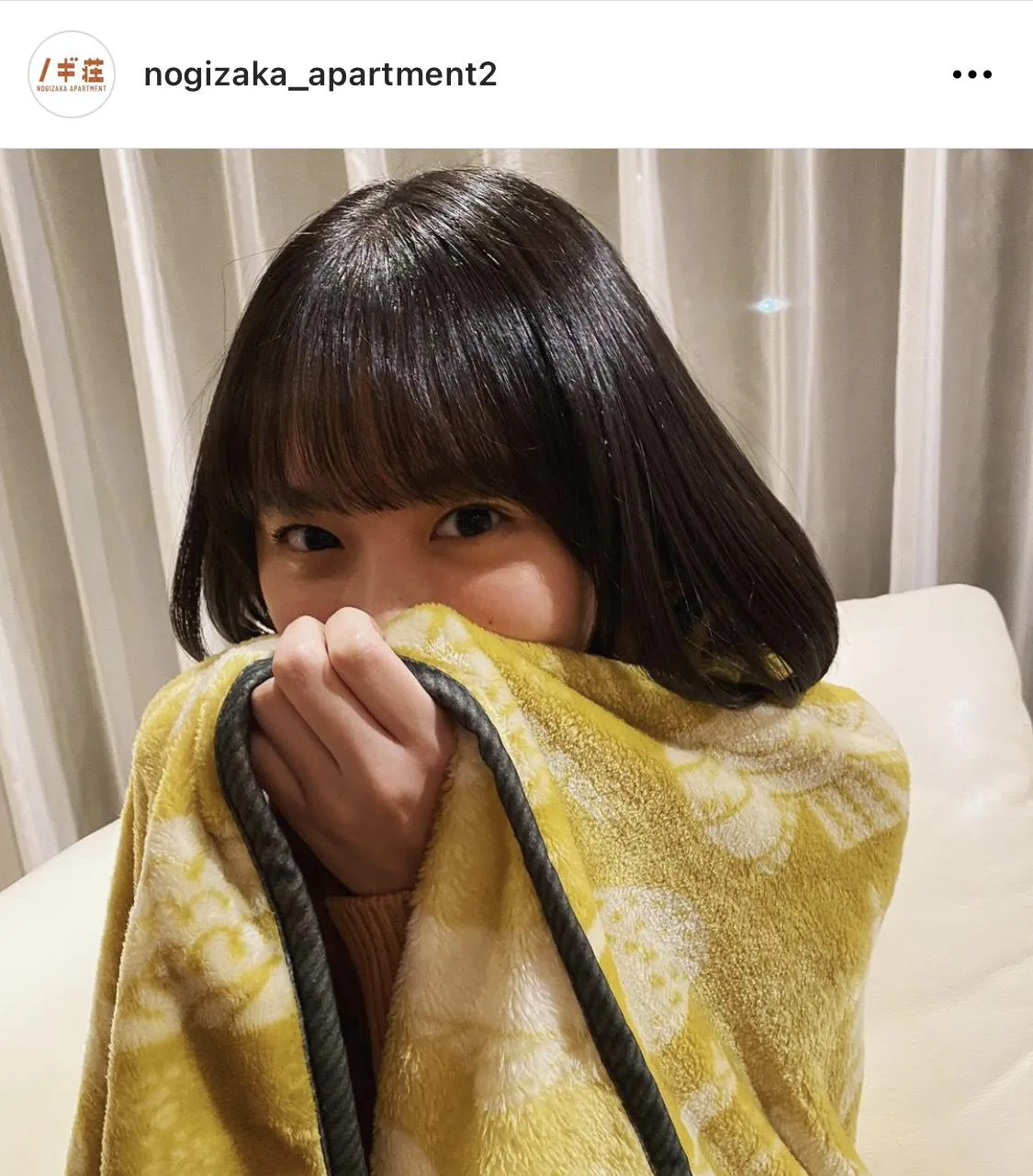 ※「乃木坂毎月劇場」公式Instagram(nogizaka_apartment2)のスクリーンショット