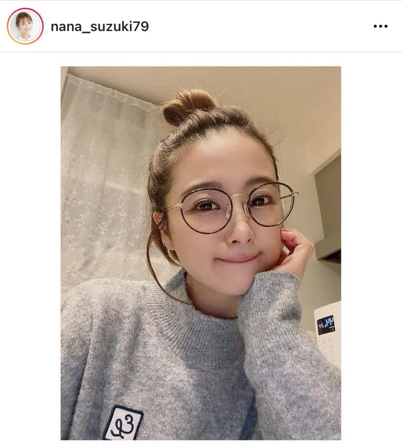 ※鈴木奈々オフィシャルInstagram(nana_suzuki79)のスクリーンショット