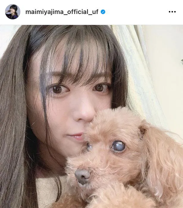 ※画像は、矢島舞美(maimiyajima_official_uf)オフィシャルInstagramのスクリーンショット