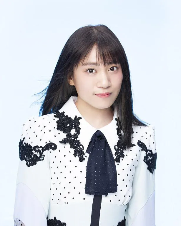 【写真を見る】SKE48キャプテンの斉藤真木子(チームE)。インタビューの最後には今のSKE48の目標も質問