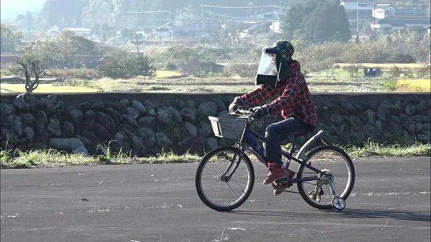 りんくんは自転車遊びが大好きだった(12歳)