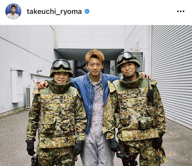 ※竹内涼真公式Instagram(takeuchi_ryoma)より