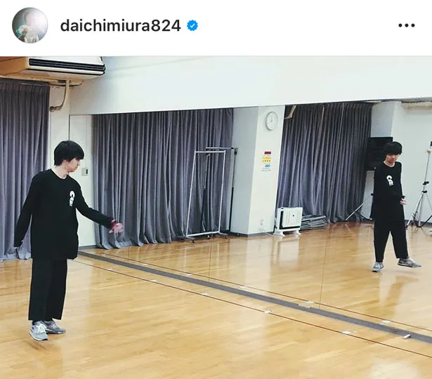 ※画像は三浦大知(daichimiura824)公式Instagramのスクリーンショット