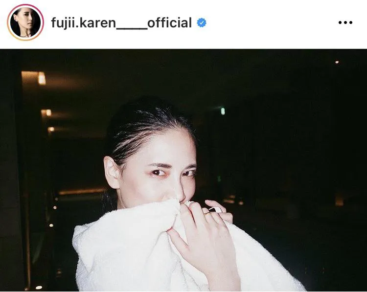 ※藤井夏恋公式Instagram(fujii.karen____official)より