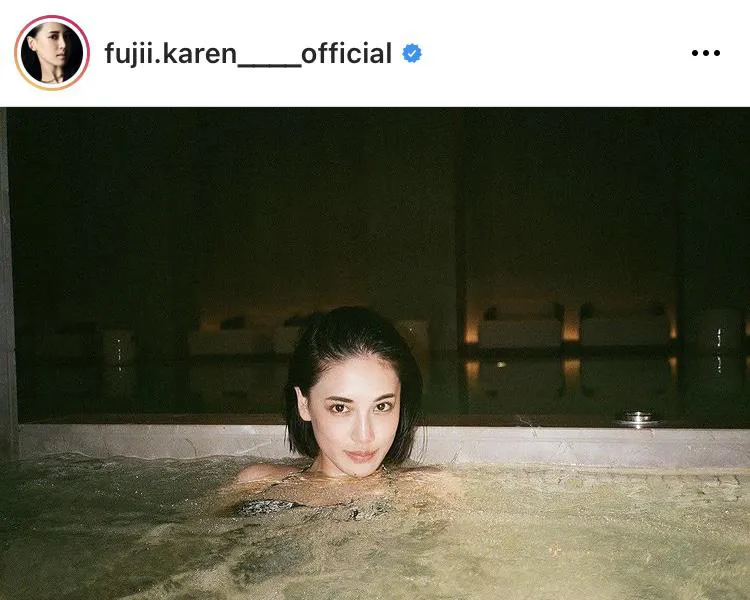 ※藤井夏恋公式Instagram(fujii.karen____official)より