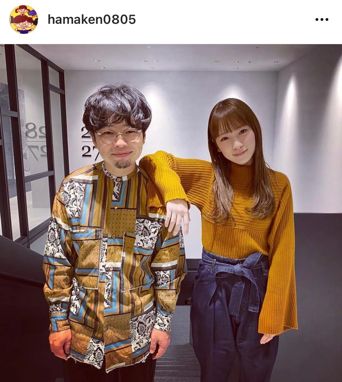 ※浜野謙太公式Instagram(hamaken0805)より