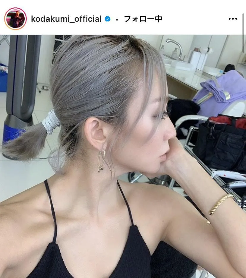 ※倖田來未公式Instagram(kodakumi_official)より