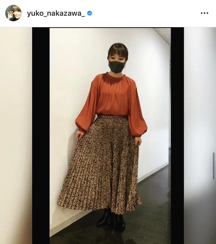 ※中澤裕子公式Instagram(yuko_nakazawa_)より