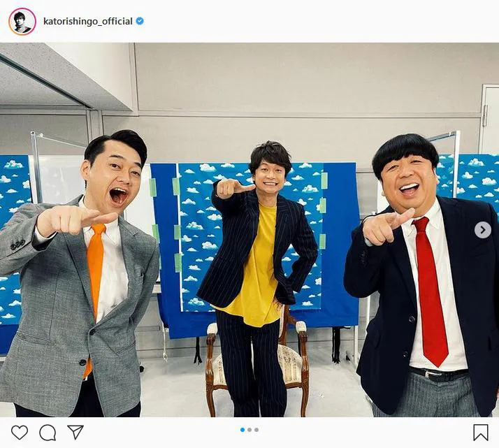 ※画像は香取慎吾(katorishingo_official)公式Instagramより