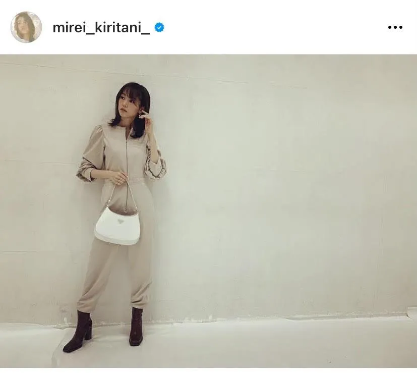 ※桐谷美玲公式Instagram(mirei_kiritani_)より