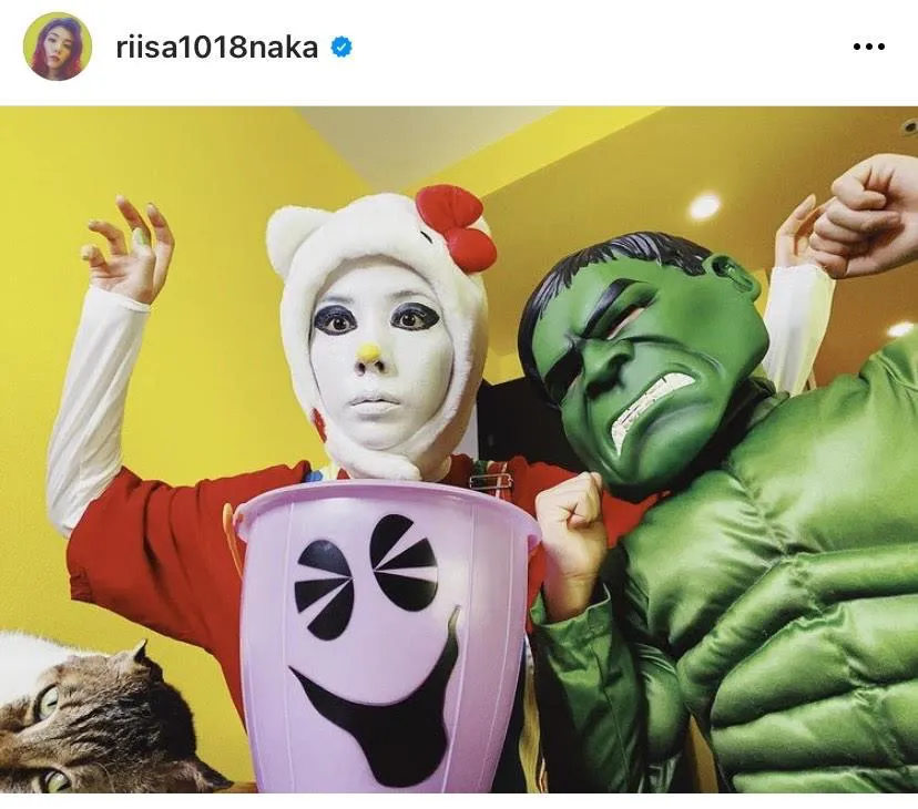 ※仲里依紗公式Instagram(riisa1018naka)より