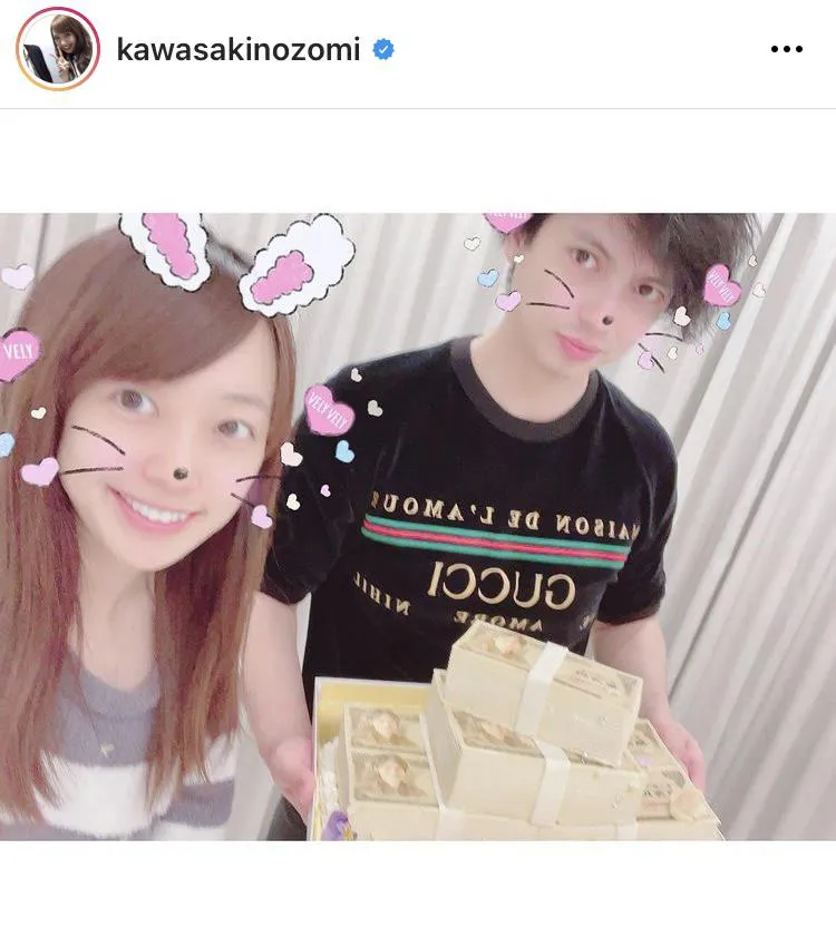 ※川崎希公式Instagram(kawasakinozomi)より