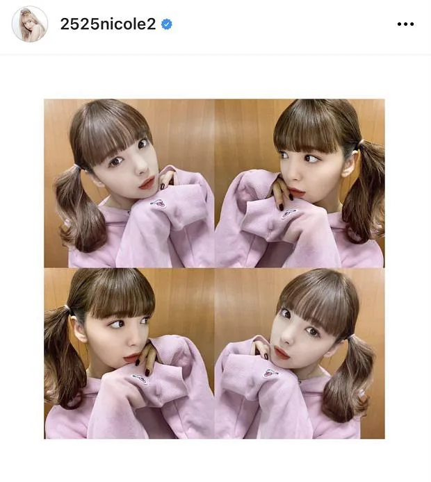 ※画像は藤田ニコル公式Instagram(2525nicole2)より