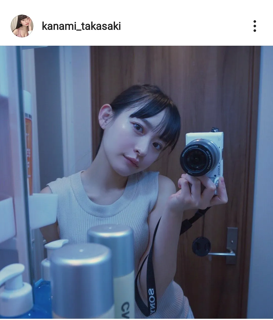 ※画像は高崎かなみ(kanami_takasaki)公式Instagramのスクリーンショット