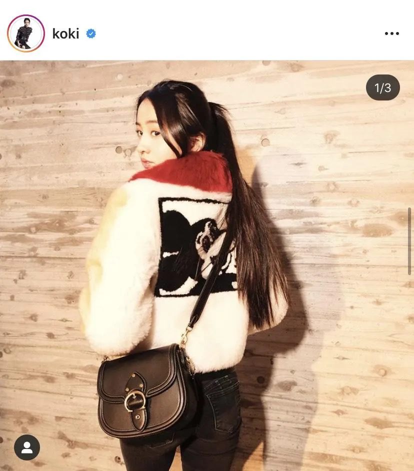 ※Koki, 公式Instagram(koki)より