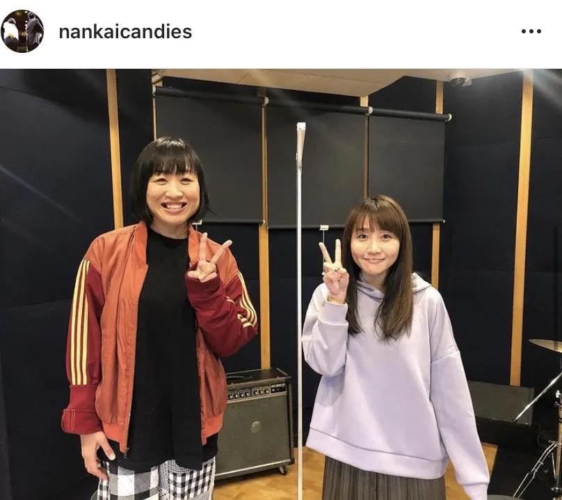 ※しずちゃん公式Instagram(nankaicandies)より