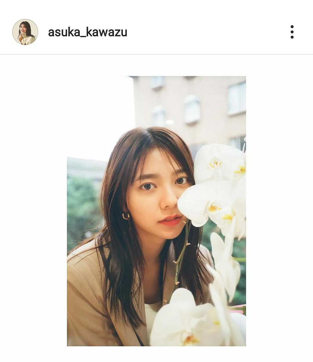 ※画像は川津明日香(asuka_kawazu)公式Instagramのスクリーンショット