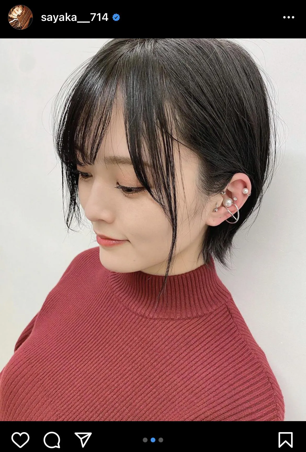 ※画像は山本彩(sayaka__714)公式Instagramのスクリーンショット