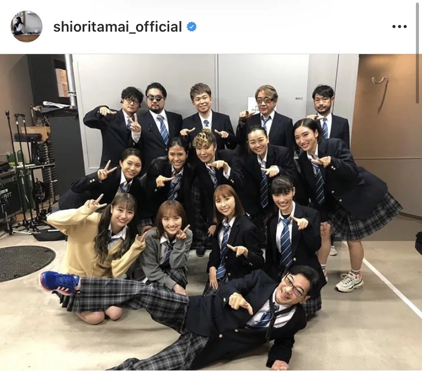 ※玉井詩織公式Instagram(shioritamai_official)より