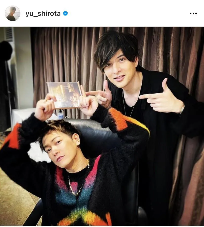 ※画像は城田優オフィシャルInstagram(yu_shirota)より