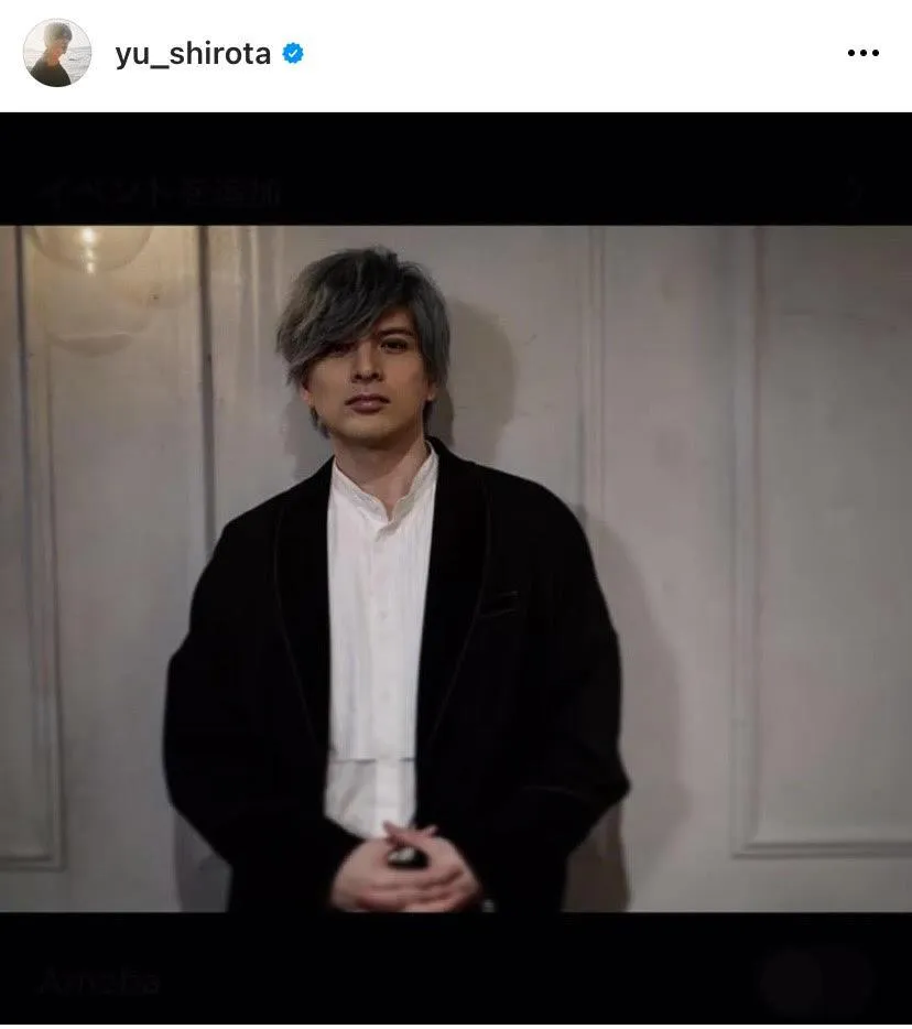 ※画像は城田優オフィシャルInstagram(yu_shirota)より