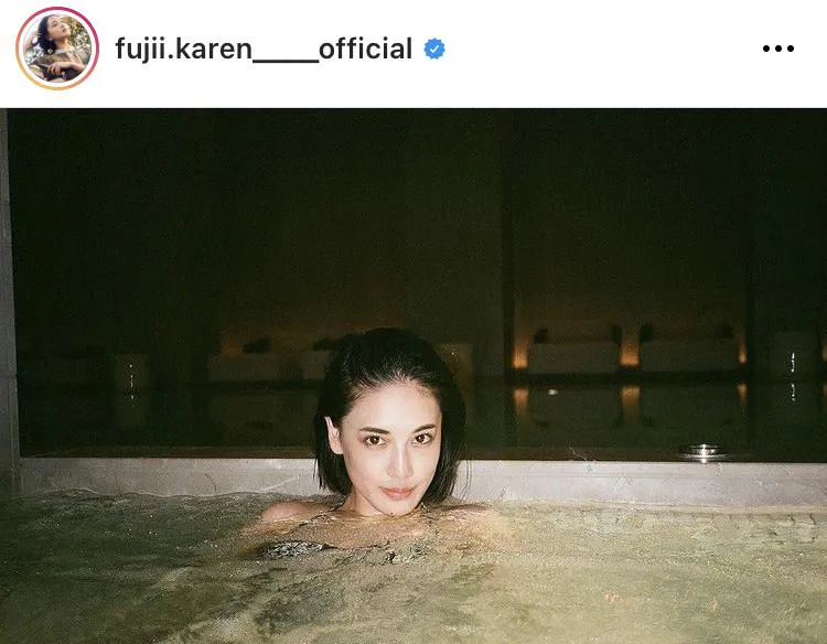 ※藤井夏恋公式Instagram(fujii.karen____official)より