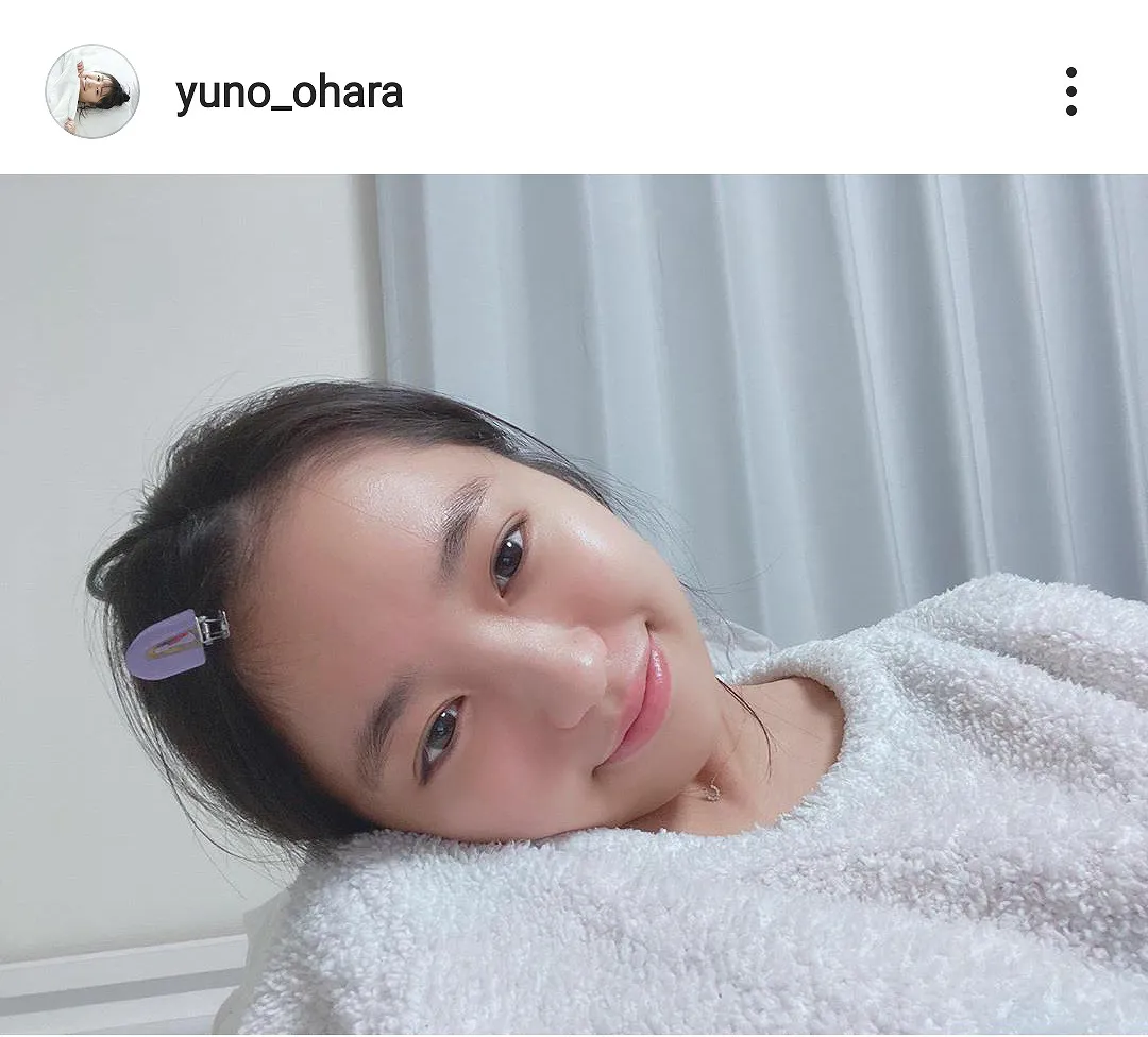 ※画像は大原優乃(yuno_ohara)公式Instagramのスクリーンショット