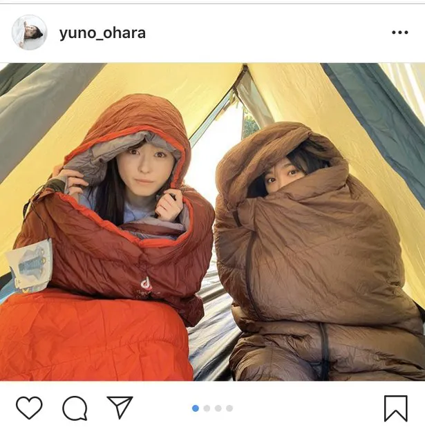 ※画像は大原優乃(yuno_ohara)公式Instagramのスクリーンショット