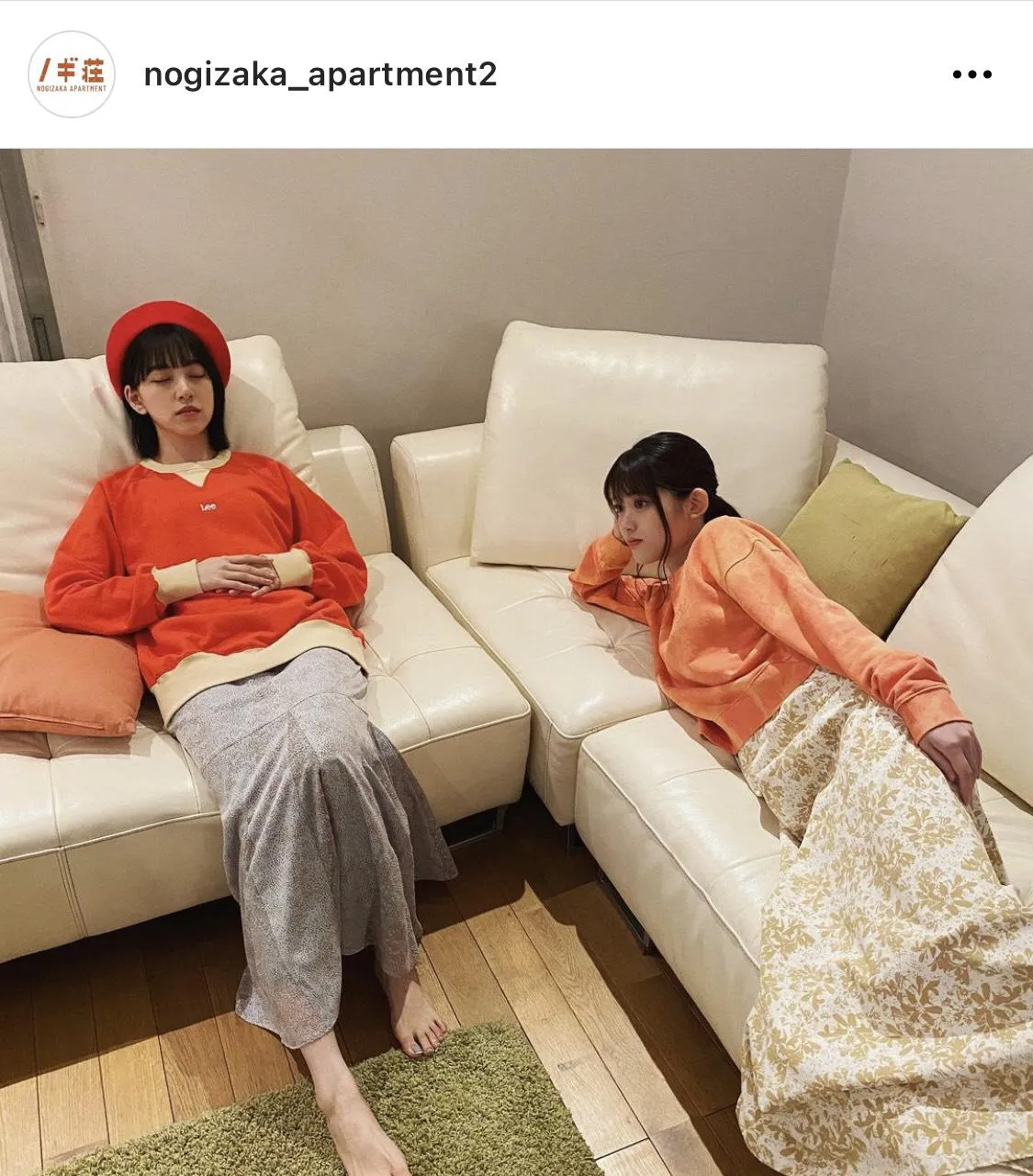 ※「乃木坂毎月劇場」公式Instagram(nogizaka_apartment2)より