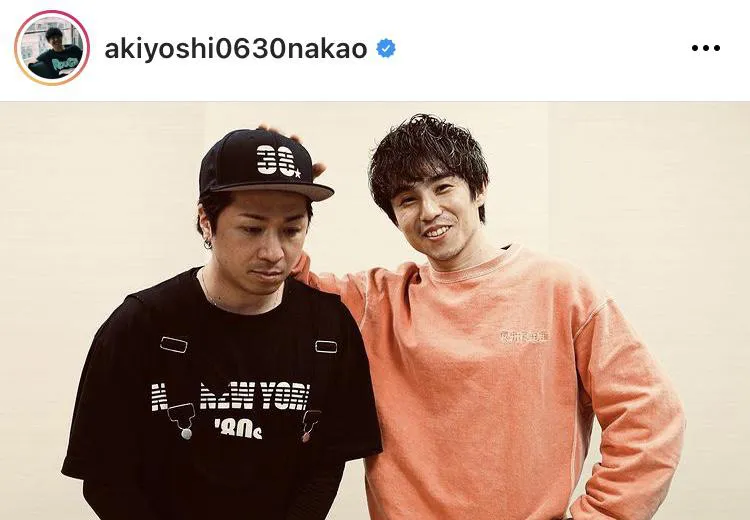 ※中尾明慶公式Instagram(akiyoshi0630nakao)より